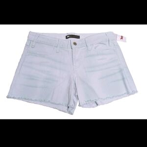 NWT Levi's Cut Off Denim Jean Shorts 4 Green Distressed 27